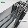带隔音双层/三层玻璃的隔热铝窗